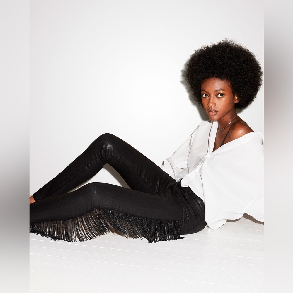 J Brand x Halpern Fringe Stellar Pants